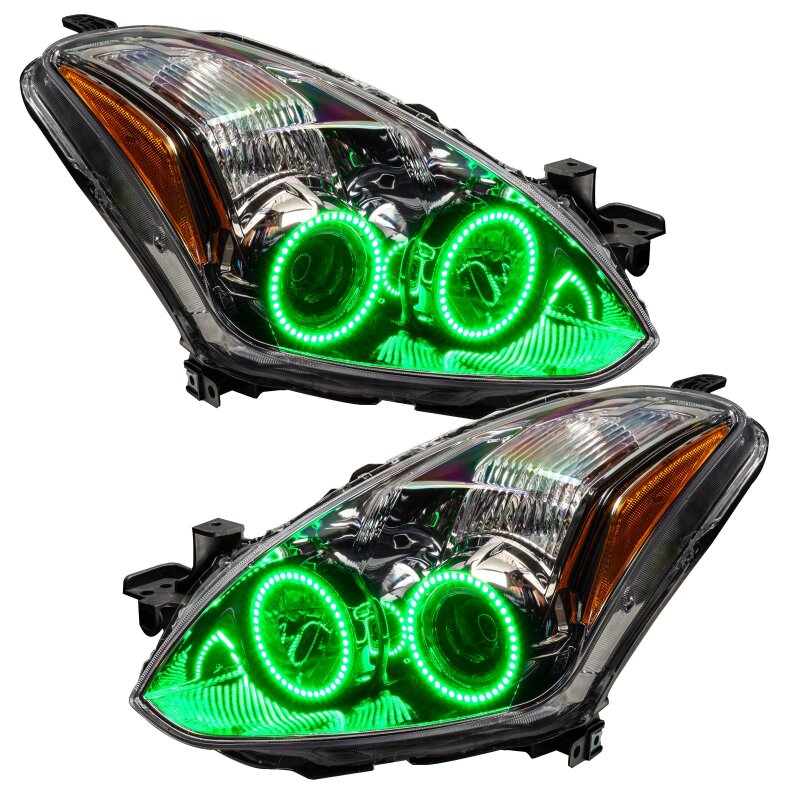 Nissan Altima Headlight Halo Kit - ORACLE Lighting - Green - `10-`12